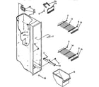 Kenmore 1069532581 freezer liner parts diagram
