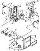 Dispenser front parts
