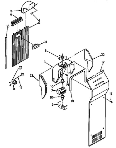 Air flow parts