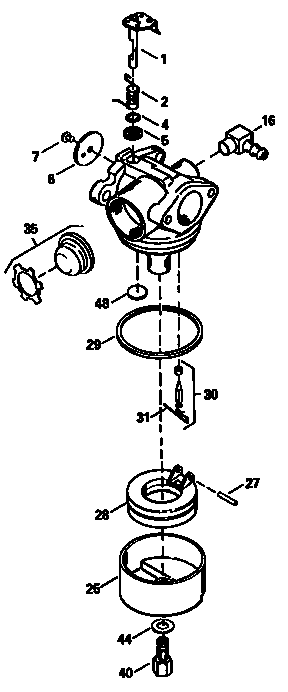 CARBURETOR 632569 (71/143)