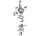 Craftsman 143434162 carburetor 632569 (71/143) diagram