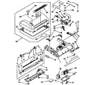 Kenmore 1163561290 nozzle and motor parts diagram