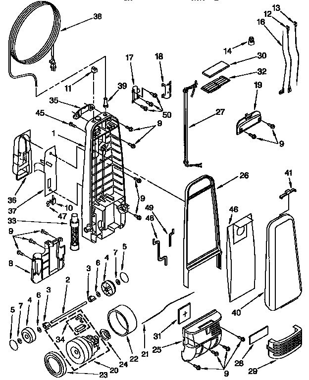 DUST COMPARTMENT PARTS