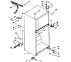 Kenmore 1069334782 cabinet parts diagram