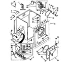 Sears 11097551200 cabinet parts diagram