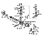 Kenmore 3631554593 motor pump mechanism diagram