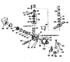 Kenmore 3631654593 motor pump mechanism diagram