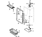 Kenmore 2539240410 cabinet parts diagram