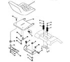 Craftsman 917257690 seat assembly diagram