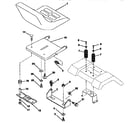 Craftsman 917257571 seat assembly diagram