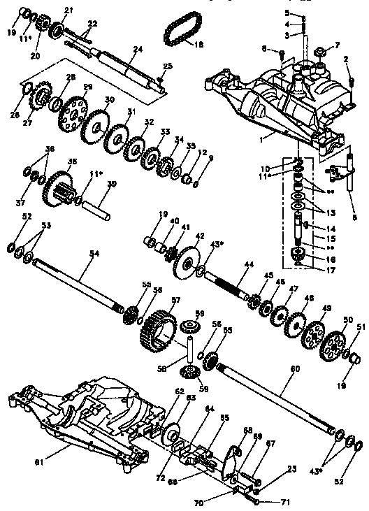Dana transaxle