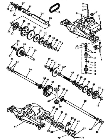 Dana transaxle