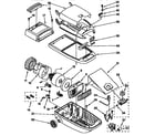 Kenmore 1163275490C vacuum cleaner parts diagram