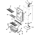 Kenmore 2539235784 cabinet parts diagram