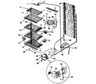 Kenmore 2539234383 unit parts diagram