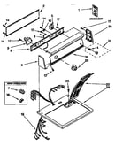 Top and console parts