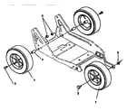 Craftsman 536797540 wheel assembly diagram
