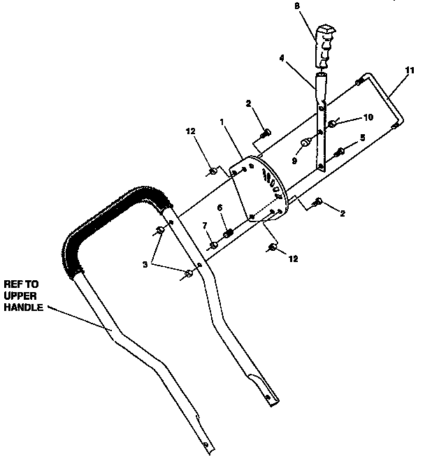 Depth adjust handle assembly