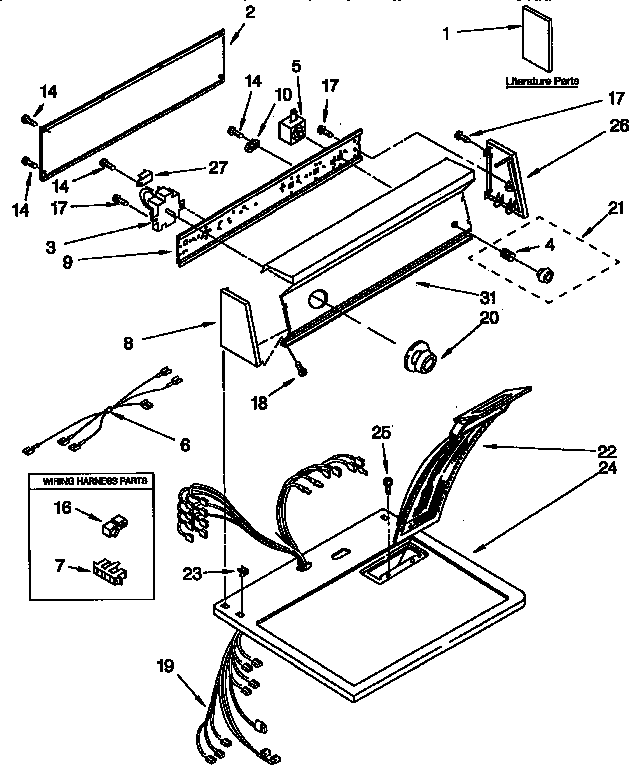 TOP AND CONSOLE PARTS