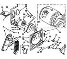 Kenmore 11096580600 bulkhead parts diagram