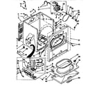 Kenmore 11097577400 cabinet parts diagram