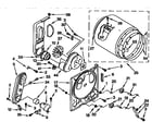 Kenmore 11097577400 bulkhead parts diagram