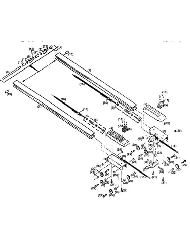 Belt roller assembly
