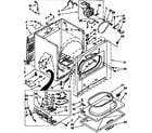 Kenmore 11097573100 cabinet parts diagram