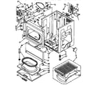 Kenmore 11096592200 cabinet parts diagram