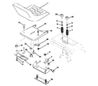 Craftsman 917250260 seat assembly diagram