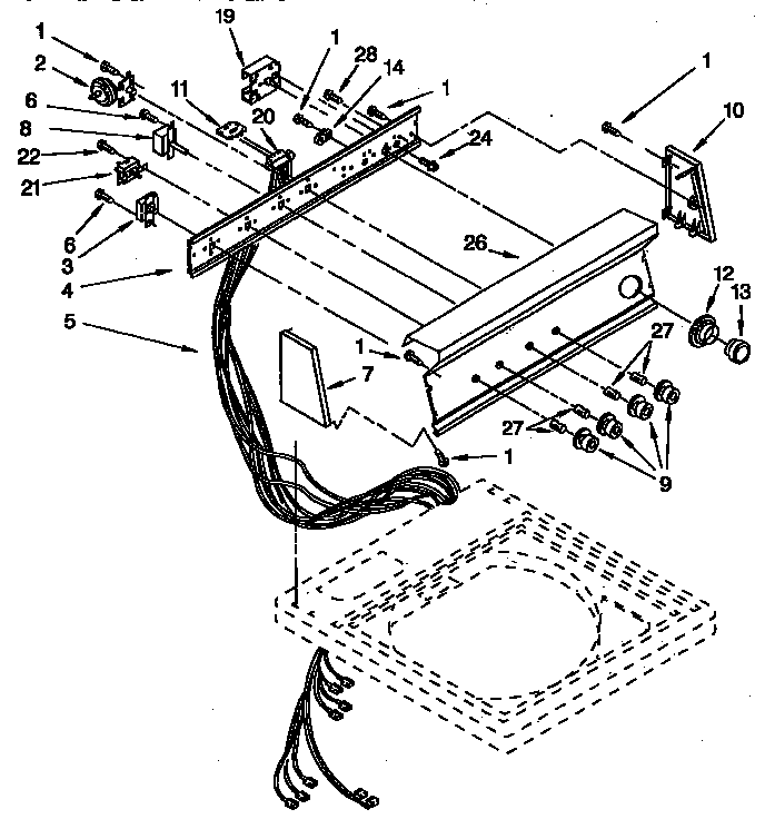 Control panel parts