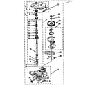 Kenmore 11092591200 gearcase parts diagram