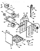 Top and cabinet