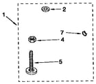 Kenmore 11091564100 miscellaneous parts diagram