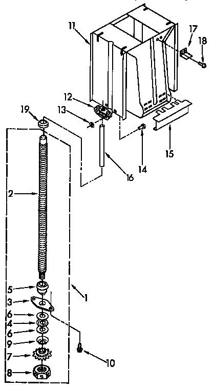 Powerscrew and ram parts