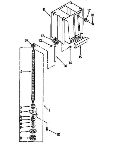 Powerscrew and ram parts