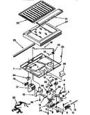 Compartment separator parts