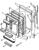 Refrigerator door parts