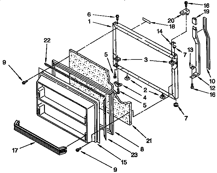 FREEZER DOOR PARTS