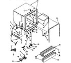 Kenmore 6651564990 tub assembly parts diagram