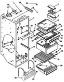 Refrigerator liner parts