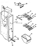Freezer liner parts