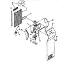 Kenmore 1069542910 air flow parts diagram