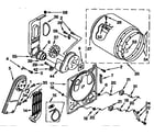 Kenmore 11096577400 bulkhead parts diagram