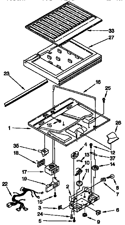 Compartment separator