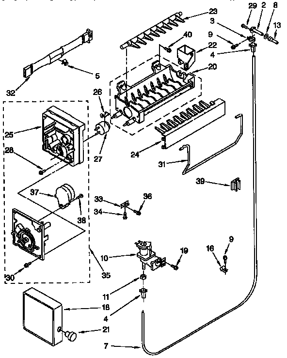 Icemaker parts
