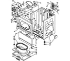 Kenmore 11096584800 cabinet parts diagram
