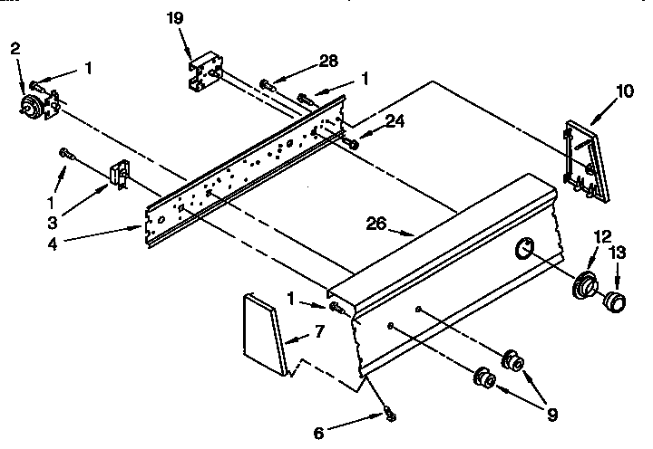 Control panel parts