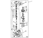 Kenmore 11091551200 gearcase parts diagram