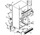 KitchenAid KTRS22MABL10 cabinet parts diagram